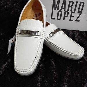 White Men's Loafers